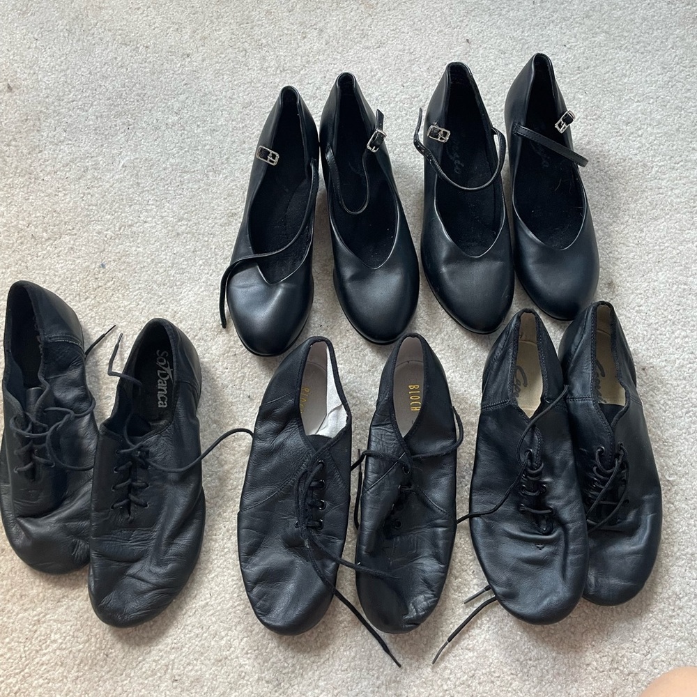 bundle of character/jazz shoes